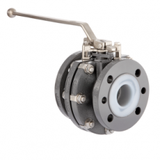 AZ VALVES 帶全通徑耐化學襯里的二通球閥系列