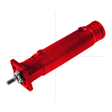 HYDROPNEU 帶水冷套和前法蘭的 44 型差速缸系列