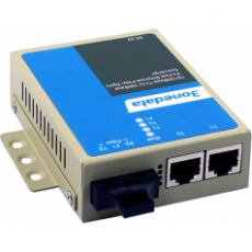 3ONEDATA 3口百兆光纖收發器1200-5VDC系列