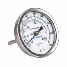 MEASUREMAN 全不銹鋼雙金屬表盤溫度計3英寸表盤系列